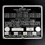 Original 1960 Rock-Ola Tempo II 1485 Jukebox 'Coming Soon'