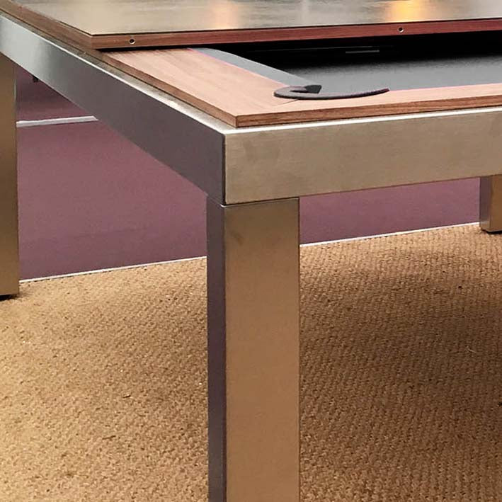 Aramith Fusion Pool Dining Table with Rock Reverso Tops