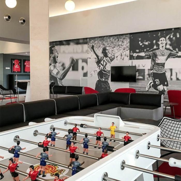 RS2 Indoor Foosball Table in Red