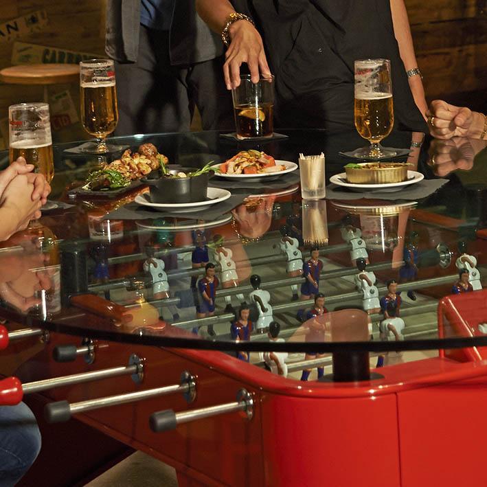 RS2 Dining Oval Indoor Foosball Table
