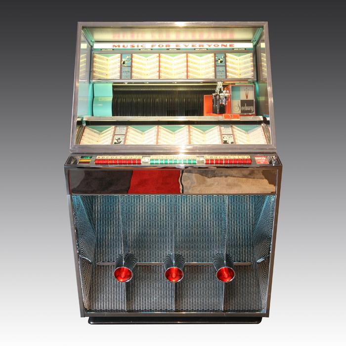 Original 1958 Seeburg 201 Vinyl Jukebox