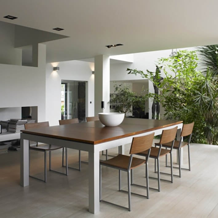 Fusion Pool Dining Table by Aramith