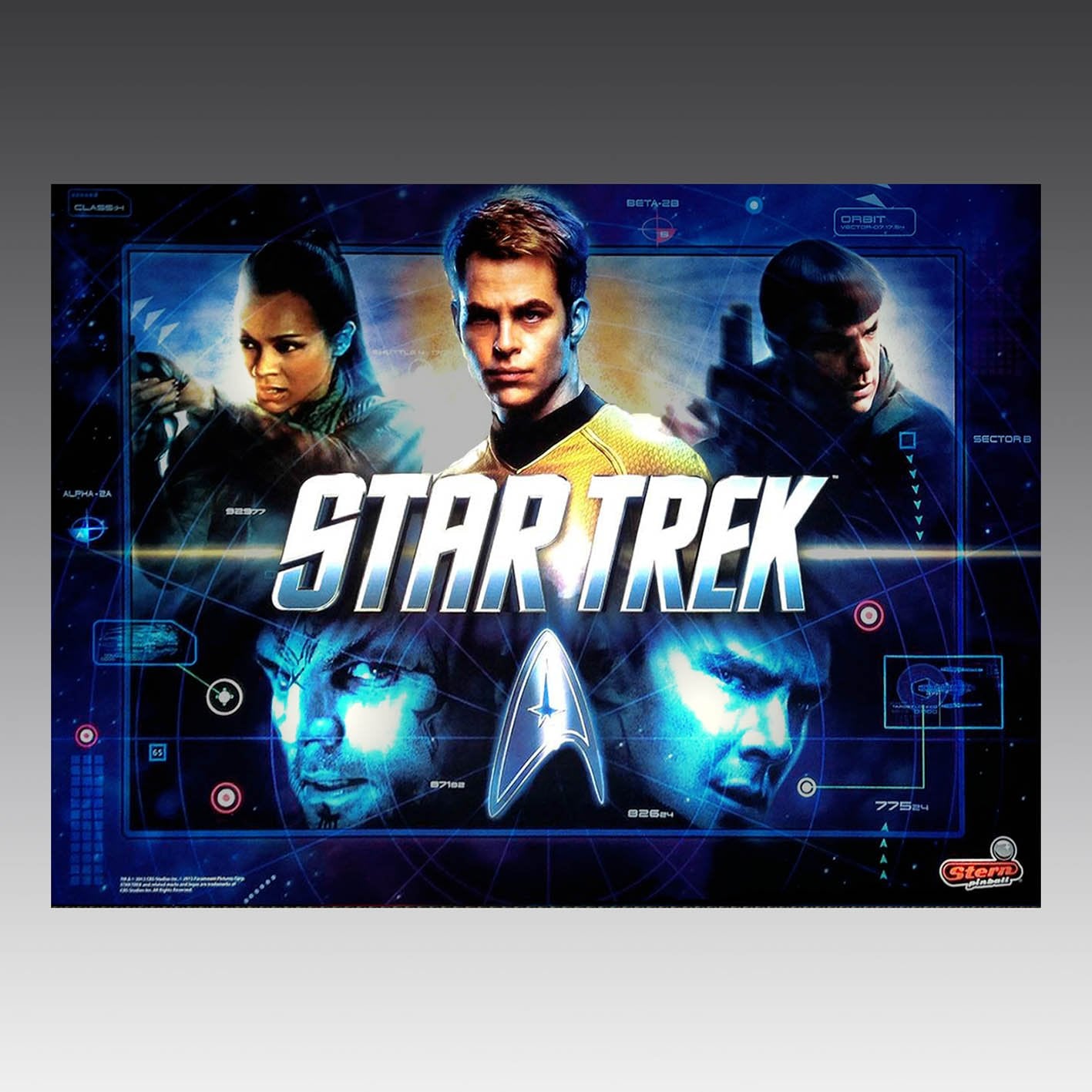 2013 Star Trek Pro Pinball Machine by Stern