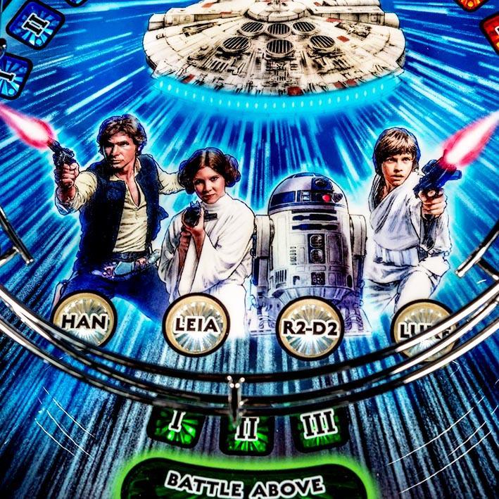 2017 Star Wars Premium Edition Pinball Machine by Stern 'Coming Soon'