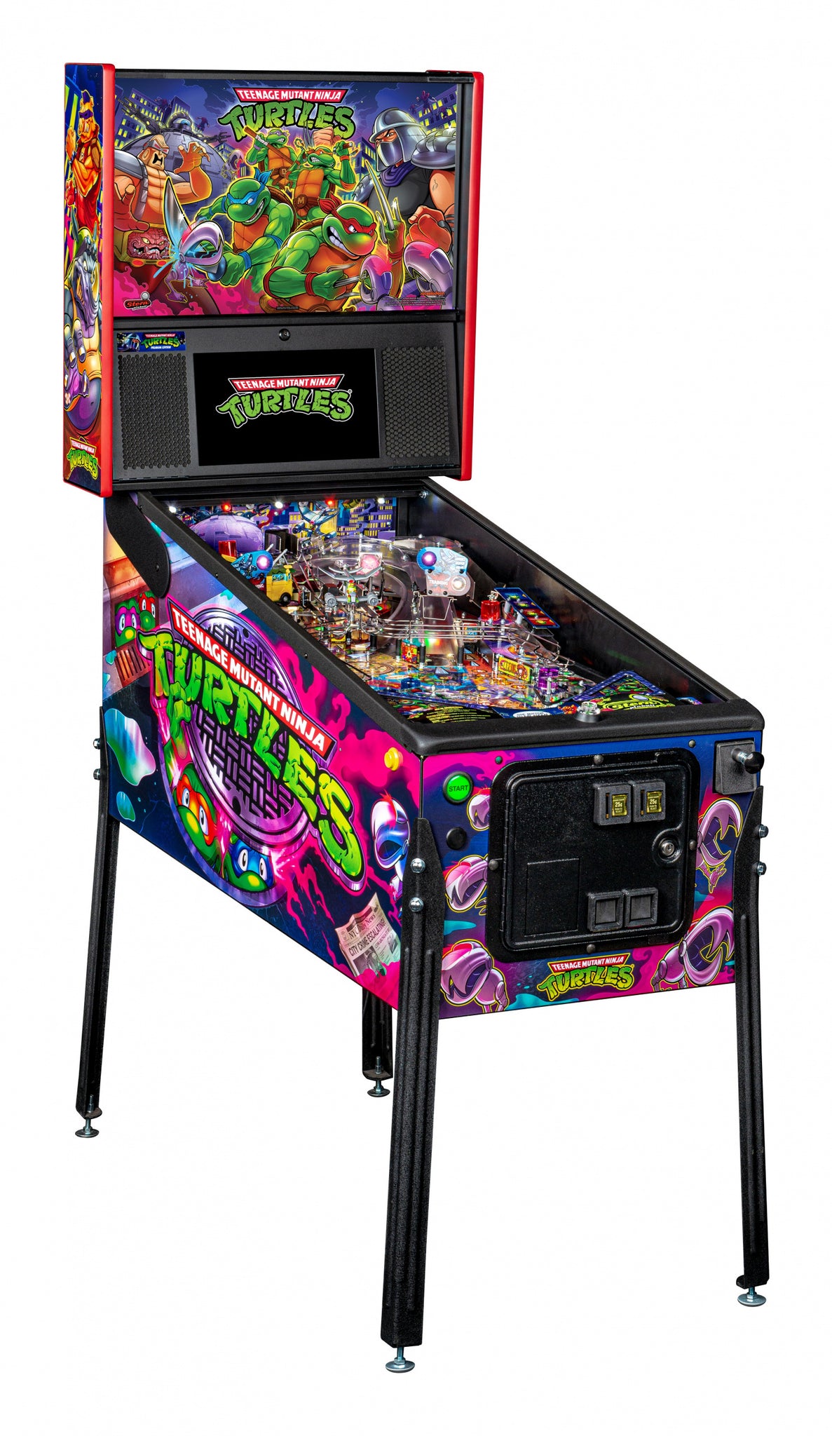2020 Teenage Mutant Ninja Turtles Premium Edition Pinball Machine by Stern