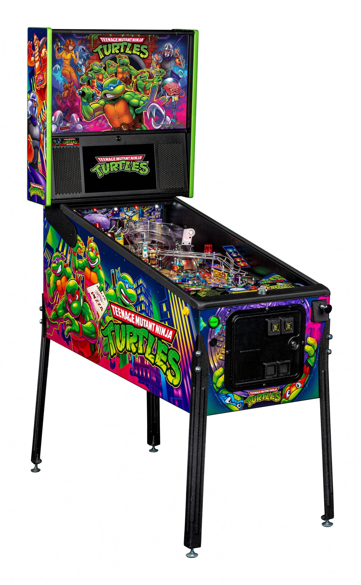 2020 Teenage Mutant Ninja Turtles Pro Edition Pinball Machine by Stern