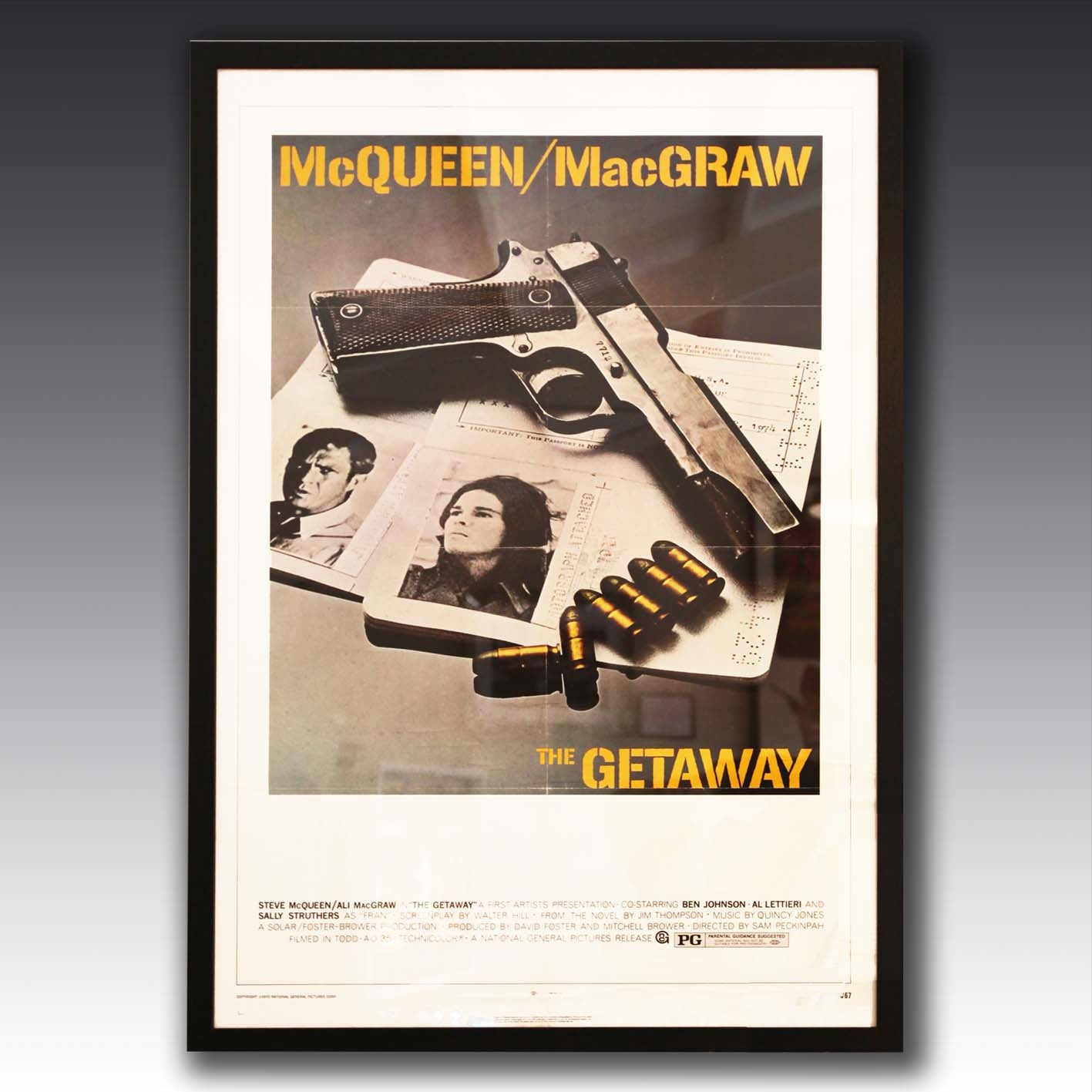 'The Getaway' Original Film Poster