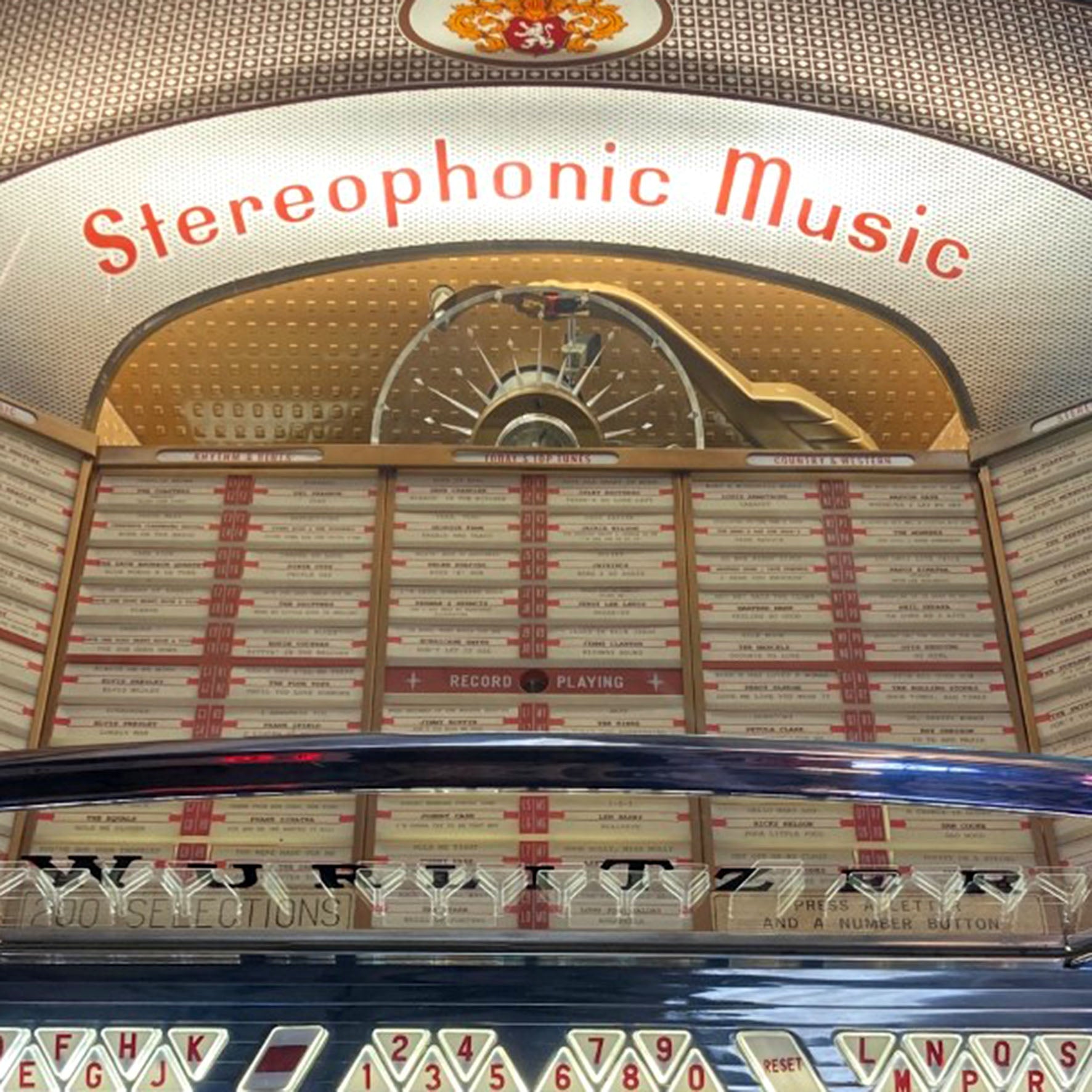 1961 Wurlitzer 2500 Vinyl Jukebox