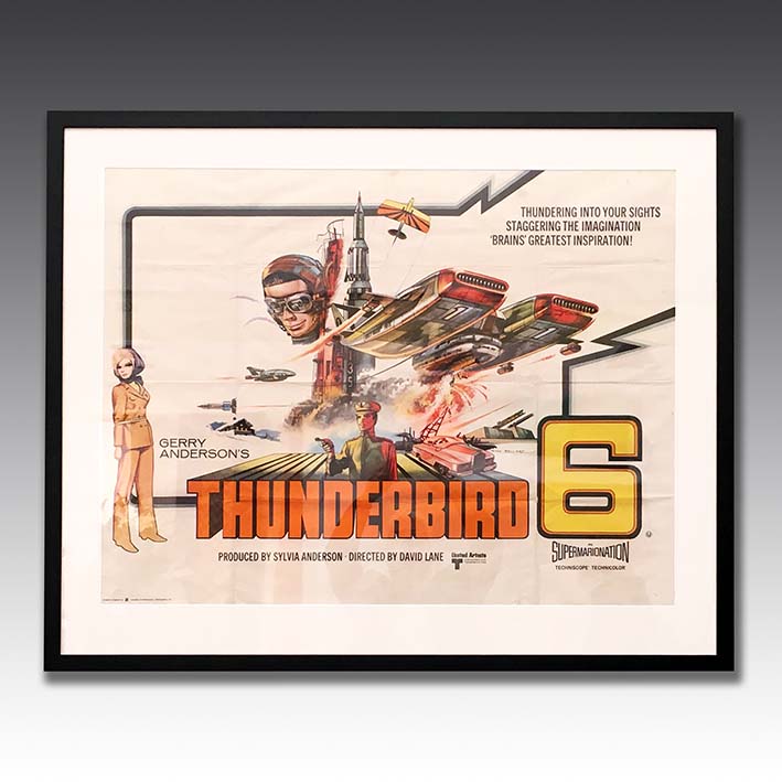 'Thunderbird 6' Original Film Poster