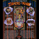 1995 Theatre of Magic Pinball by Bally