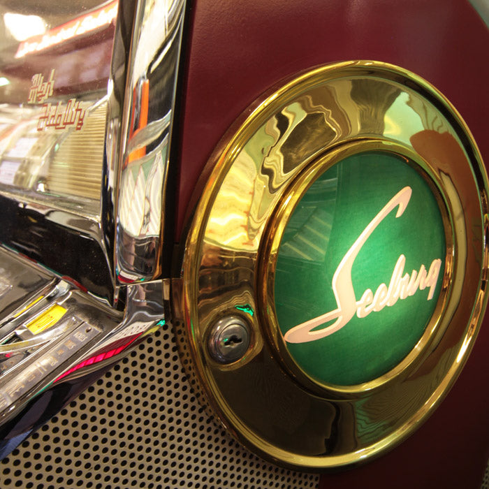 Original 1955 Seeburg V-200 Vinyl Jukebox 'Coming Soon'