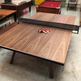 You & Me Table tennis table in walnut