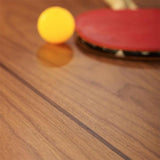 You and Me Tournament Size Table Tennis in Walnut & Black