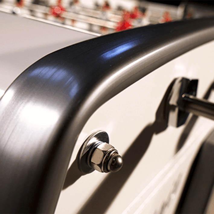 Sulpie Evolution Foosball Table in Gloss White Lacquer