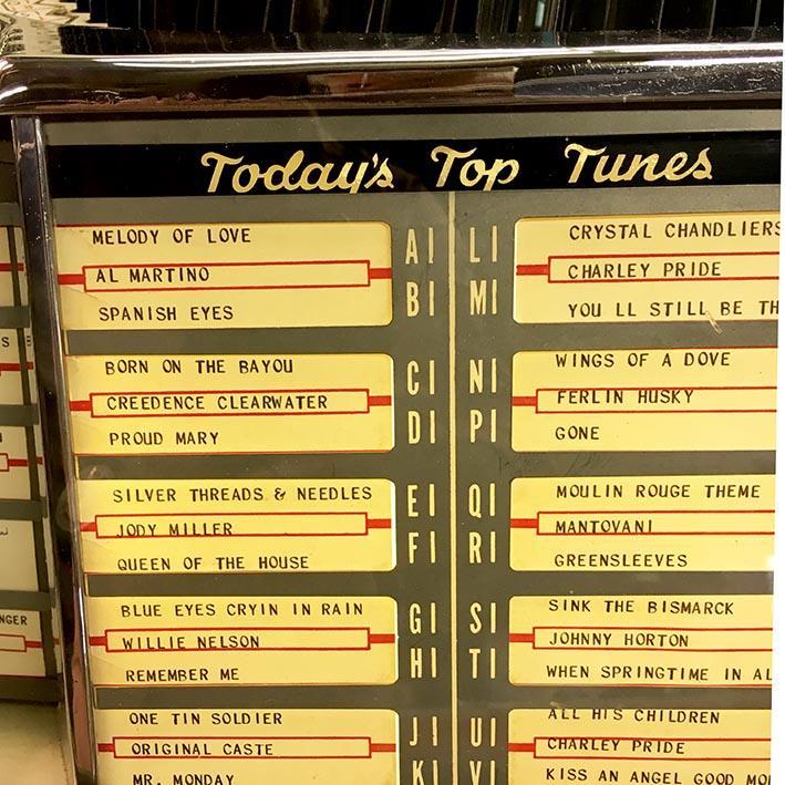 1956 Wurlitzer 2000 Centennial Vinyl Jukebox
