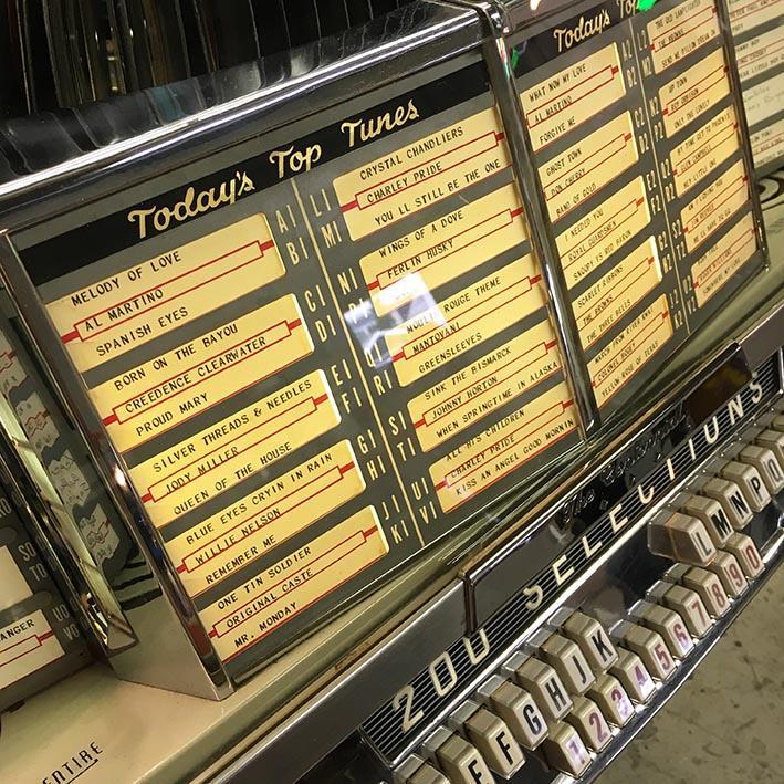 Original 1956 Wurlitzer 2000 Centennial Vinyl Jukebox