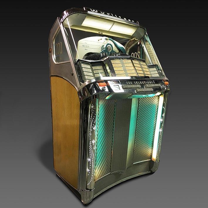 1956 Wurlitzer 2000 Centennial Vinyl Jukebox