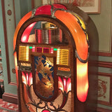 Original 1941 Wurlitzer 850 Peacock Vinyl Jukebox